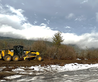 SHUSWAP NORTH OKANAGAN RAIL TRAIL CONSTRUCTION MAKING GOOD PROGRESS WITH MILD WINTER WEATHER